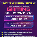 Youth Week Gaming Event - AGES 12 - 17