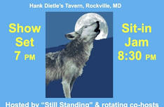 Blues Show & Sit-in Blues Jam every Monday!