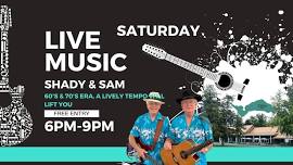 Live Music Free Entry with Shady and Sam in St. Croix Falls Wisconsin