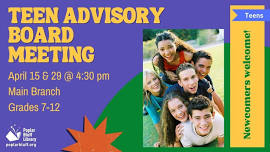 Teen Advisory Board Meeting