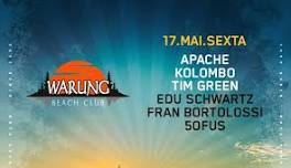 Warung Beach Club with Apache, Kolombo, Tim Green