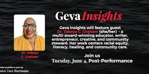 Geva Insights Featuring Dr. Tokeya C. Graham