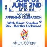 St. Andrew’s United Church Affirming Church Celebration