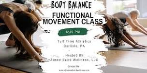 Body Balance (Functional Movement Class) Adult Group Fitness