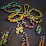 Beading: Bracelet & Earrings