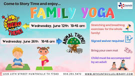 Family Yoga Class!- Animal Theme!