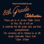 8th Grade Celebration