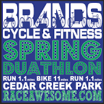 Cedar Creek Park Spring Duathlon