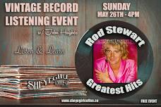 Vintage Record Listening Event featuring Rod Stewart