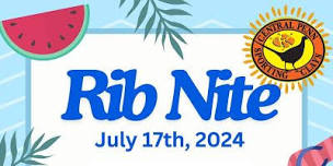 Rib Nite!  (one night only!)