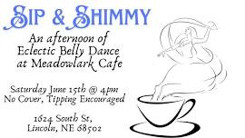 Sip & Shimmy - An Afternoon of Eclectic Belly Dance at Meadowlark Cafe