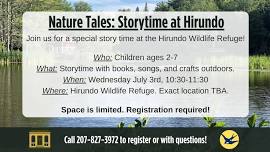 Nature Tales: Storytime at Hirundo