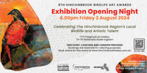 9th Hinchinbrook Birdlife Art Awards Exhibition Opening