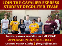 Cavalier Express Application Deadline