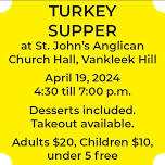 Turkey Supper