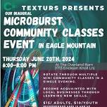 Microburst Texturs Community Classes Event in Eagle Mountain