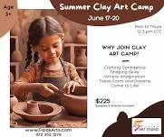 Clay Art Summer Camp Age 5+