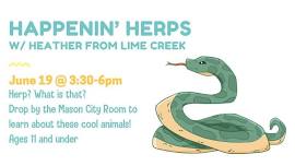 Happenin' Herps with Heather from Lime Creek