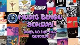 Music Bingo Sunday - Rock vs Hip-Hop Edition