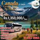  *CANADA GROUP TOUR - 11 DAYS TOUR*