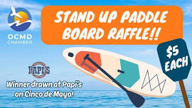 2024 Ocean City Chamber Paddleboard Raffle Share: