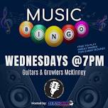 Music Bingo at Guitars and Growlers - McKinney