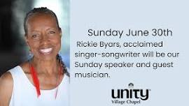 Rickie Byars at Unity Village Chapel Sunday Service