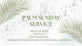 Palm Sunday Service