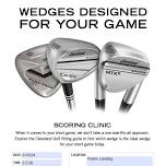 Cleveland Golf Wedge Fitting