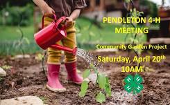 Pendleton 4-H Meeting