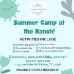 Summer Camp at the Ranch