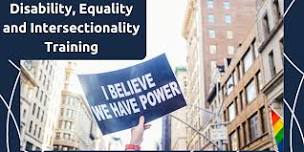 Disability, Equality and Intersectionality training