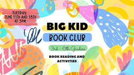 “Big Kid” Book Club