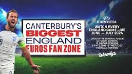 CANTERBURY EURO 2024 FANZONE - ENGLAND VS SLOVENIA