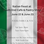 Italian Feast at South End Cafe & Pastry Shop