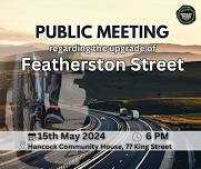 Meeting regarding upgrade on Featherston Street