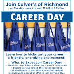 Career Day at Culver's of Richmond!