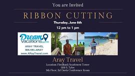 Aray Travel Ribbon Cutting