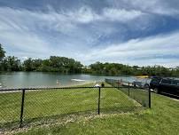 Open water swimming at Firemen’s Park in Verona, Wisconsin