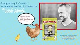 Comics Are Magic with Maine Author/Illustrator Josh Alves