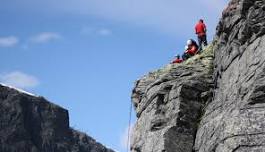 Rock climbing