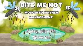 Bite Me Not: Mosquito Mayhem Management  at the Raystown Lake Amphitheater