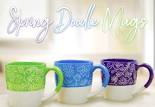 spring Doodle Mug Tuesday Technique