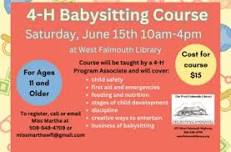 4-H Babysitting Course