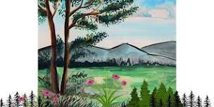 Countryside Landscape Watercolors  Painting Class for Adults and Teens