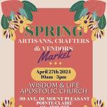 Spring Artisans, Crafters & Vendors Market - OUTDOOR EVENT