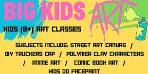 BIG kids art class