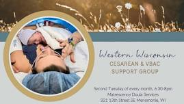 May meeting: Western WI Cesarean & VBAC Support Group