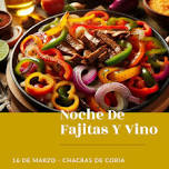 FAJITAS Y VINOS EN CHACRAS DE CORIA