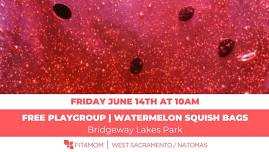 Free Playgroup | Watermelon Squish Bags